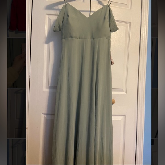 Birdy Grey Dresses & Skirts - Birdy Grey sage green Devon bridesmaid dress